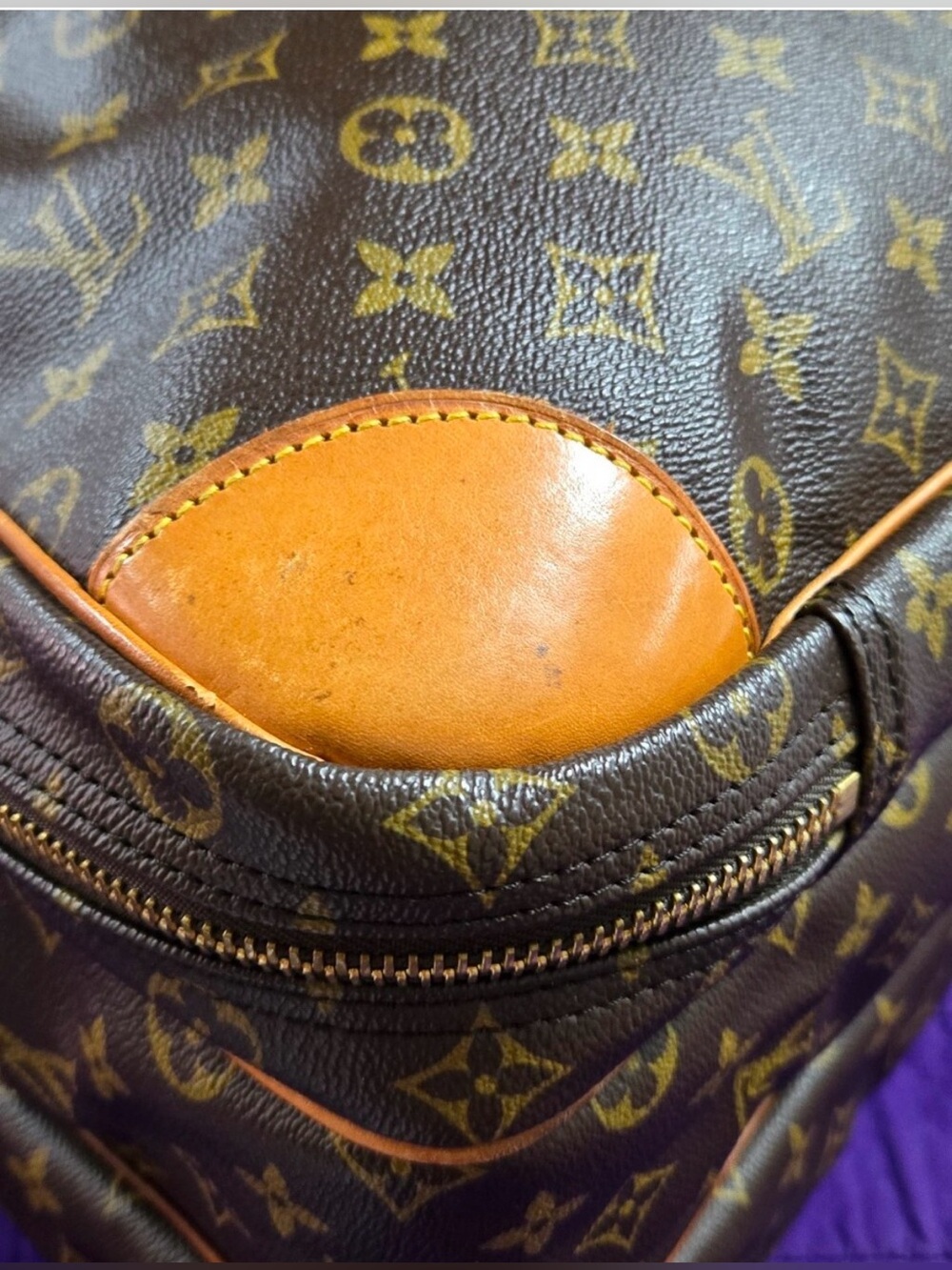 ✨Final✨ Louis Vuitton Rare Vintage
Monogram Sac Trois Poche 55
Travel Bag w/COA - Picture 8 of 16